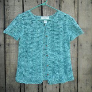 United States Sweaters Petites Turq. PM